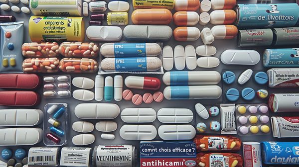 Comparaison des différents types d'antihistaminiques : comment choisir le plus efficace ?